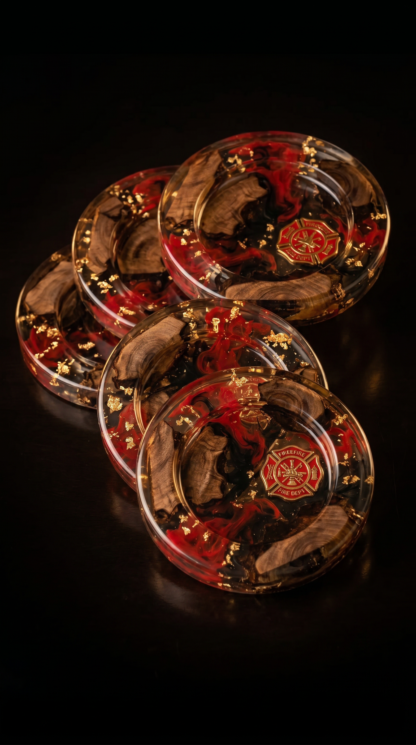 Firefighting coasters